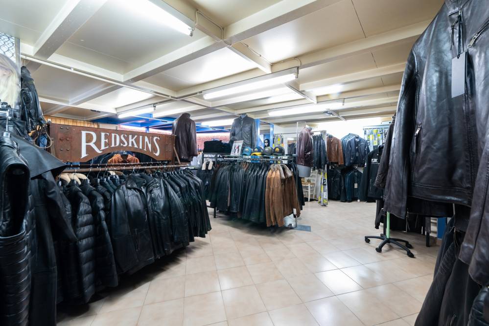 Veste cuir homme
